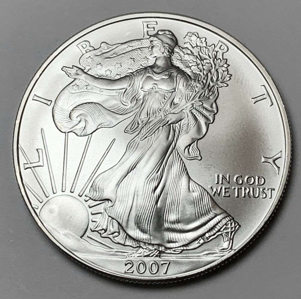 2007 American Silver Eagle (1 of 2)