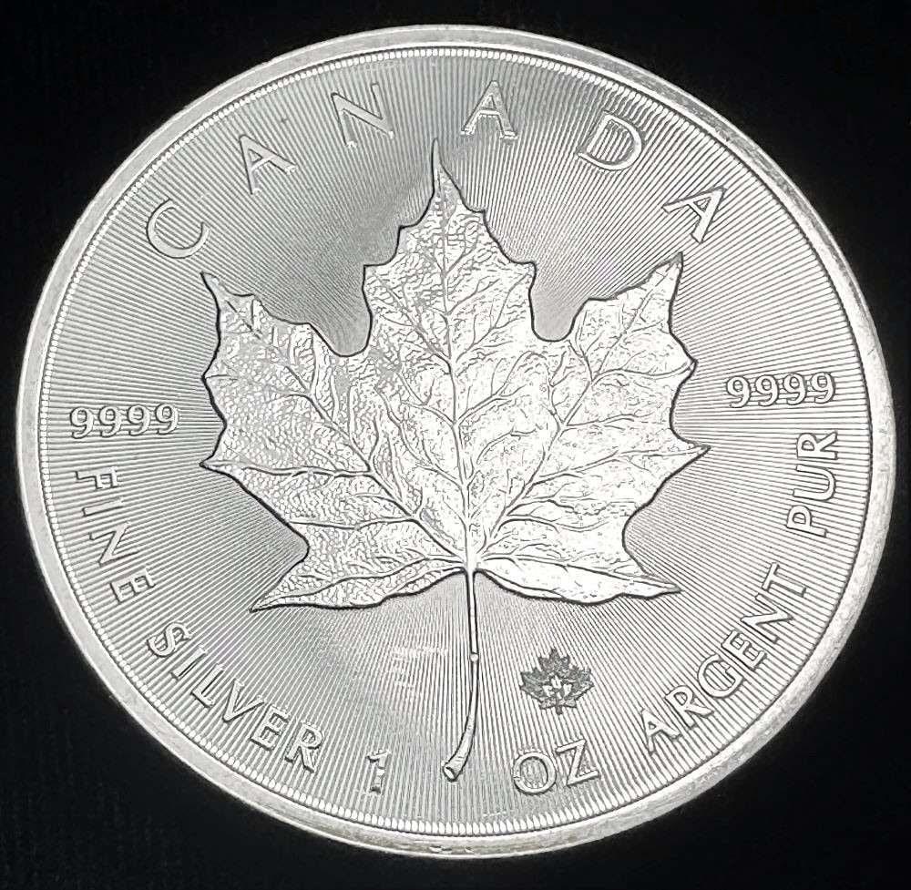 2021 Canada $5 Maple Leaf 1 ozt .9999 Silver (1 of 2)