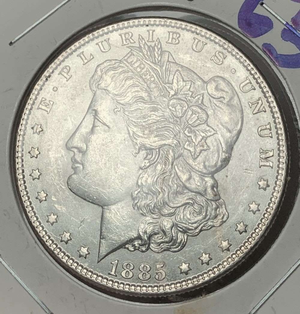 1885 Morgan Silver Dollar MS63 (1 of 3)