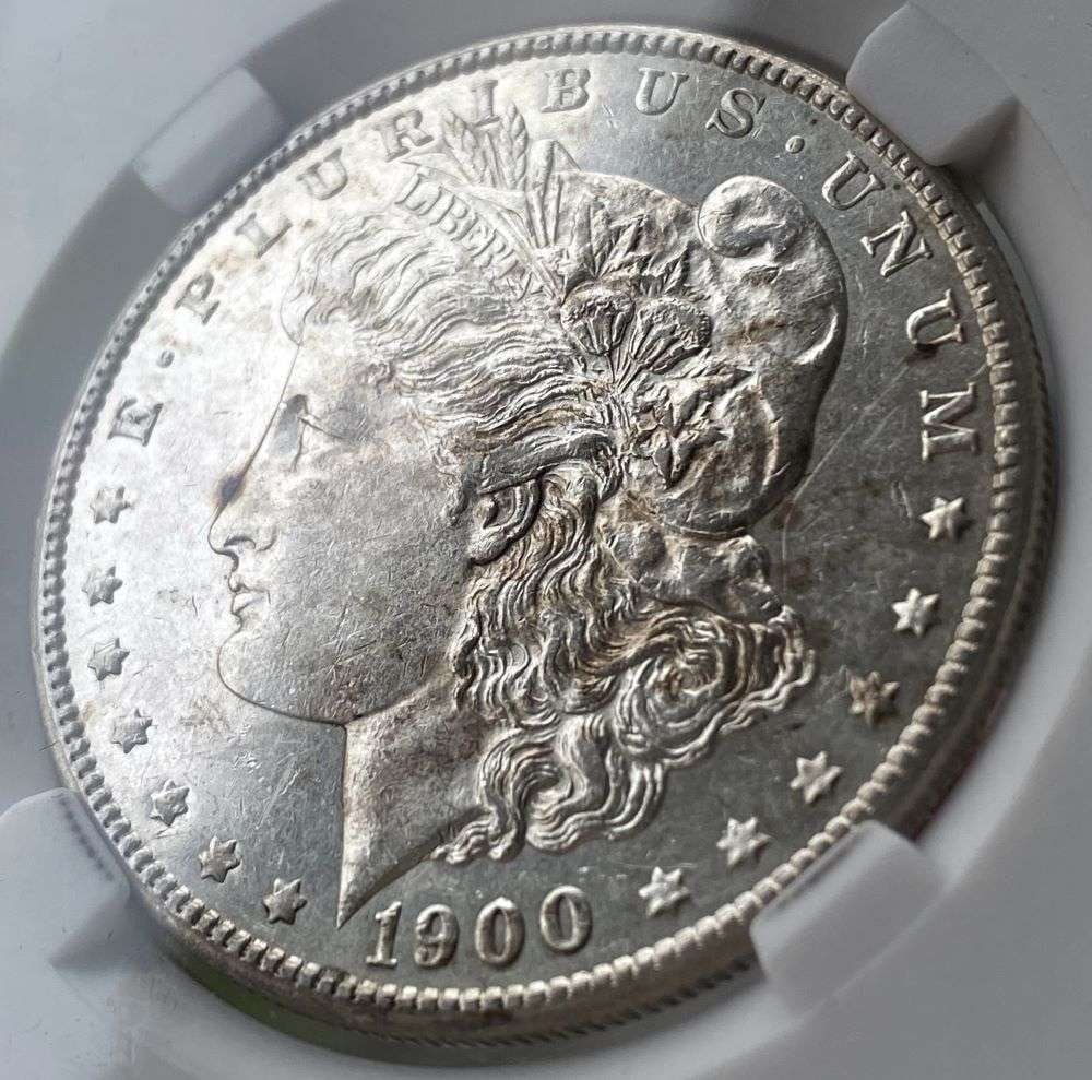 1900-S Morgan Silver Dollar MS63 PL (1 of 6)
