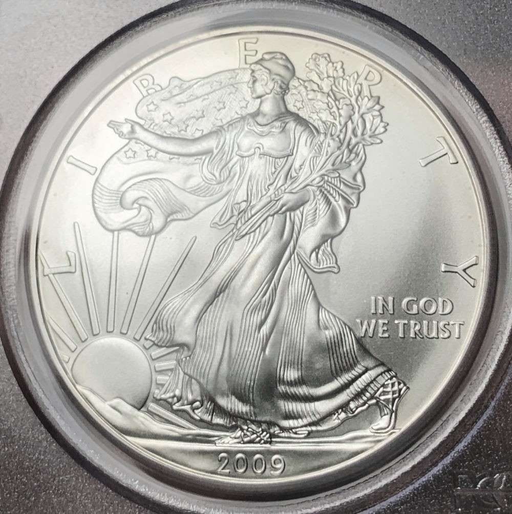2009 American Silver Eagle PCGS MS70 First Strike (1 of 4)