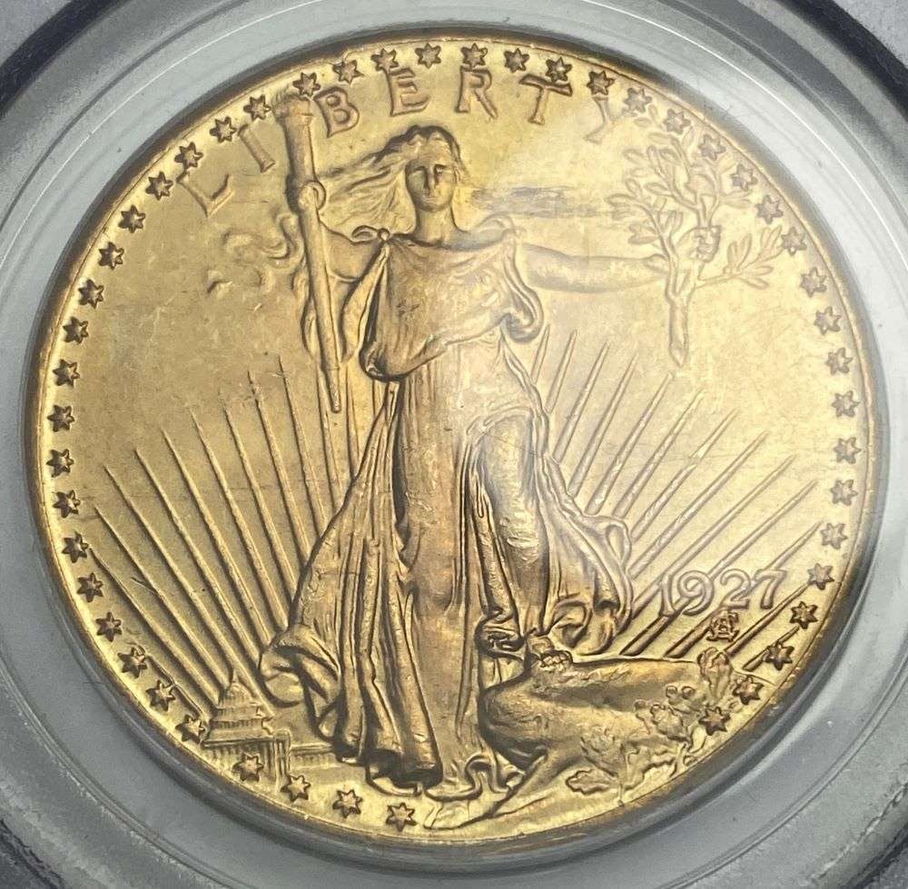 Last Minute! 1927 Gold $20 Saint Gaudens PCGS MS64 OGH (1 of 4)