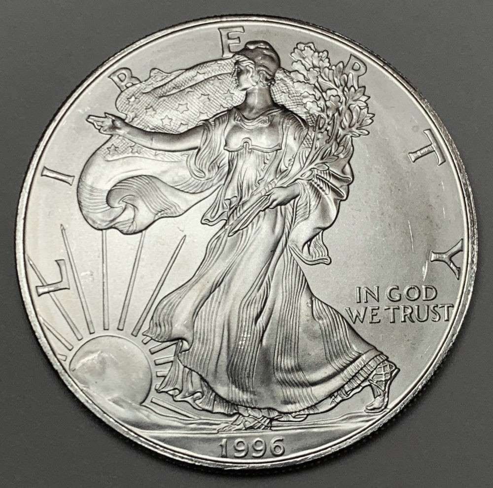 1996 American Silver Eagle (1 of 2)