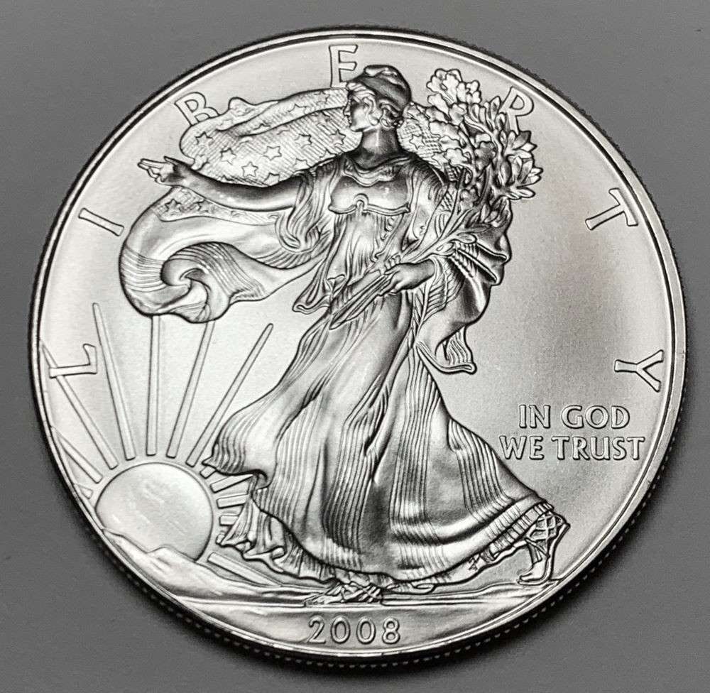 2008 American Silver Eagle (1 of 2)