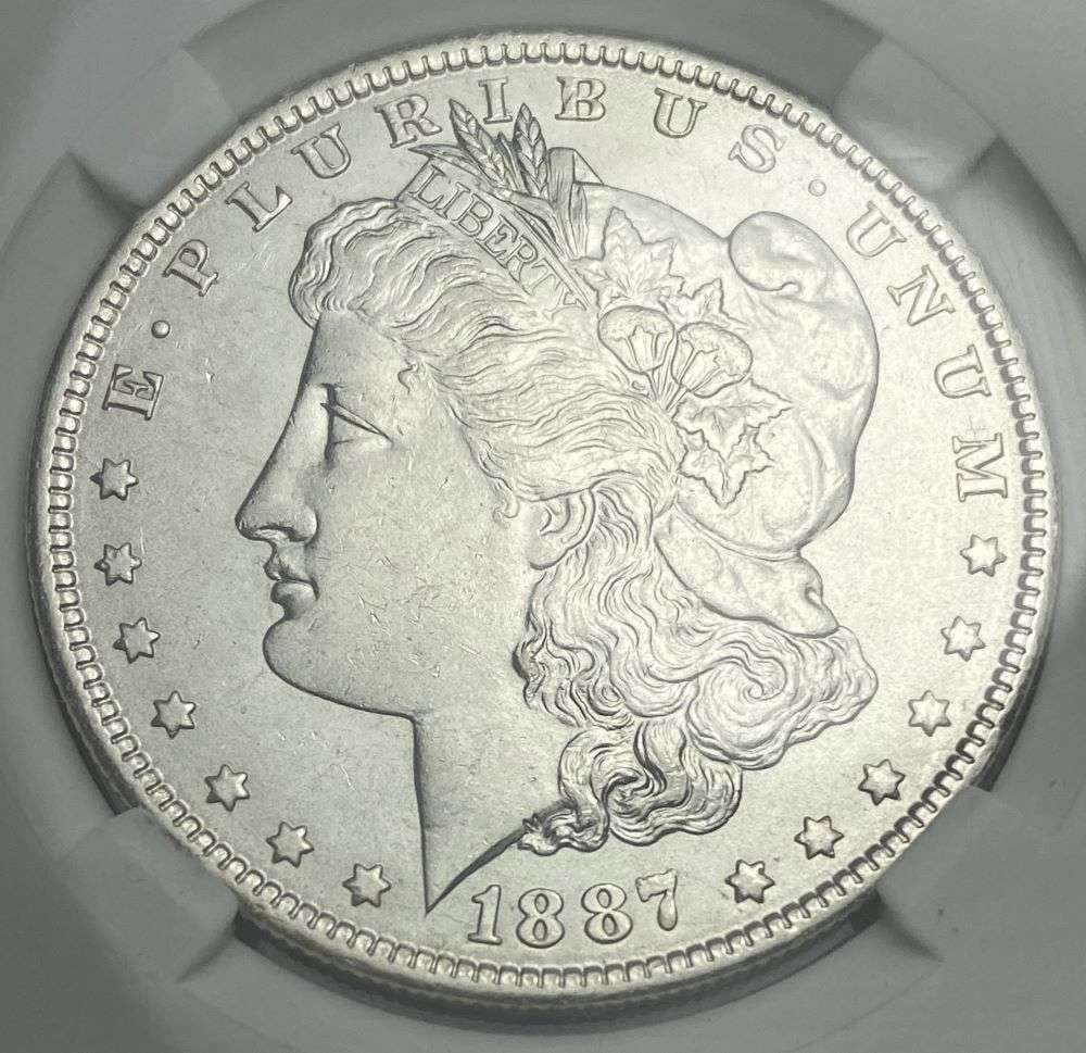 1887-O Morgan Silver Dollar MS64 (1 of 4)