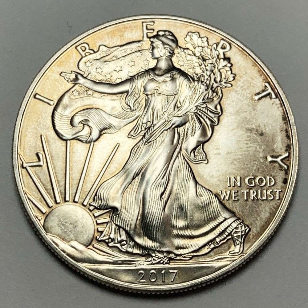 2017 American Silver Eagle: Winner shall receive the exact coin shown here. (JM/B)