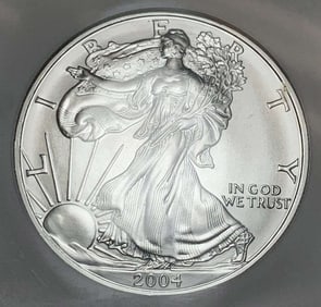2004 American Silver Eagle NGC MS69
