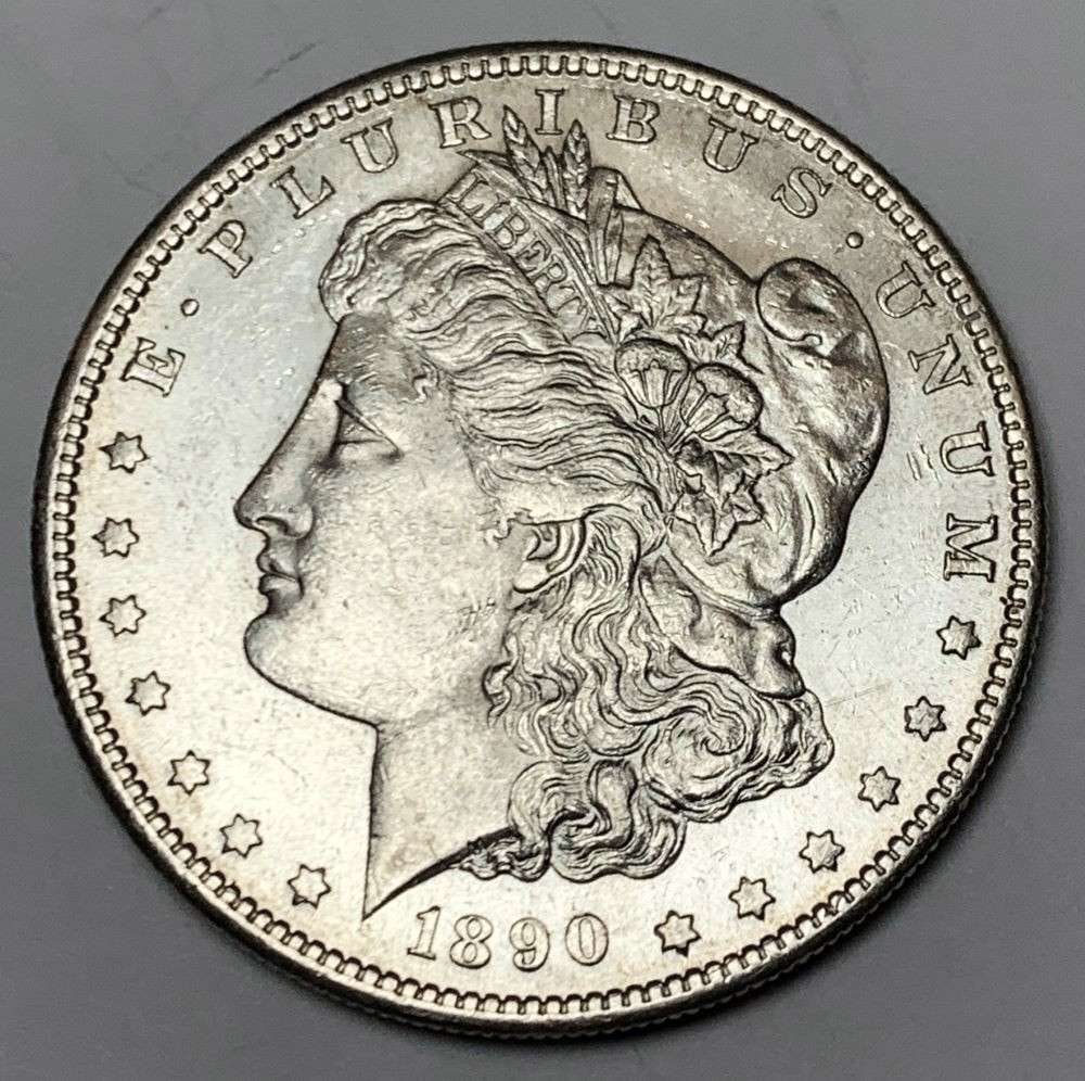 1890-S Morgan Silver Dollar MS63 (1 of 2)