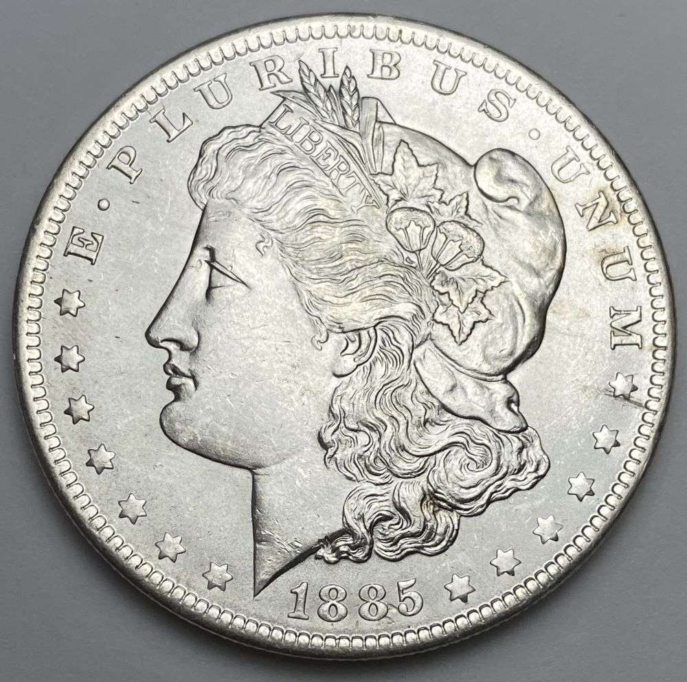 1885-O Morgan Silver Dollar MS63 (1 of 2)