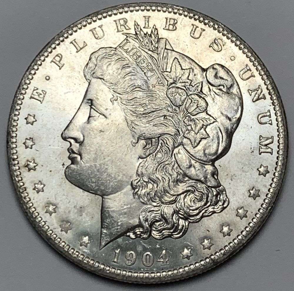 1904-O Morgan Silver Dollar MS64 (1 of 2)