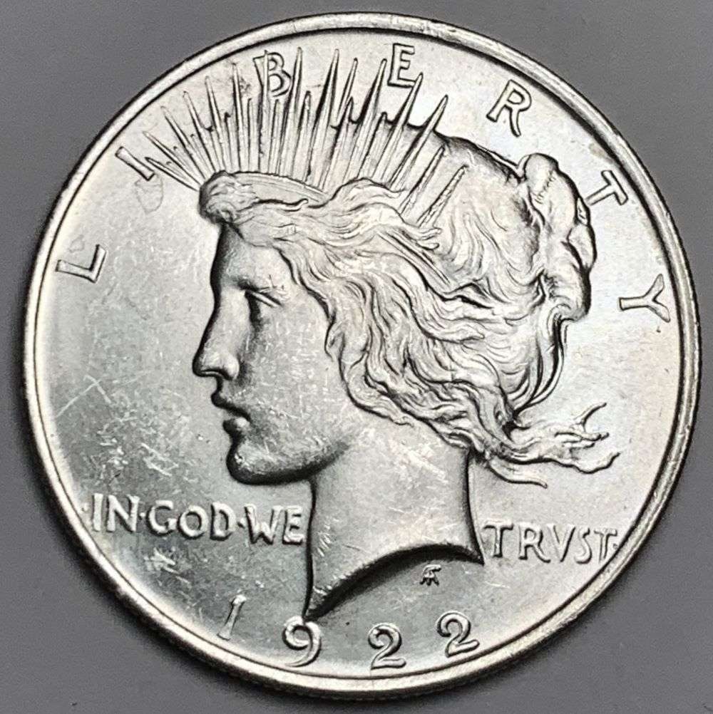 1922 Peace Silver Dollar MS63 (1 of 2)