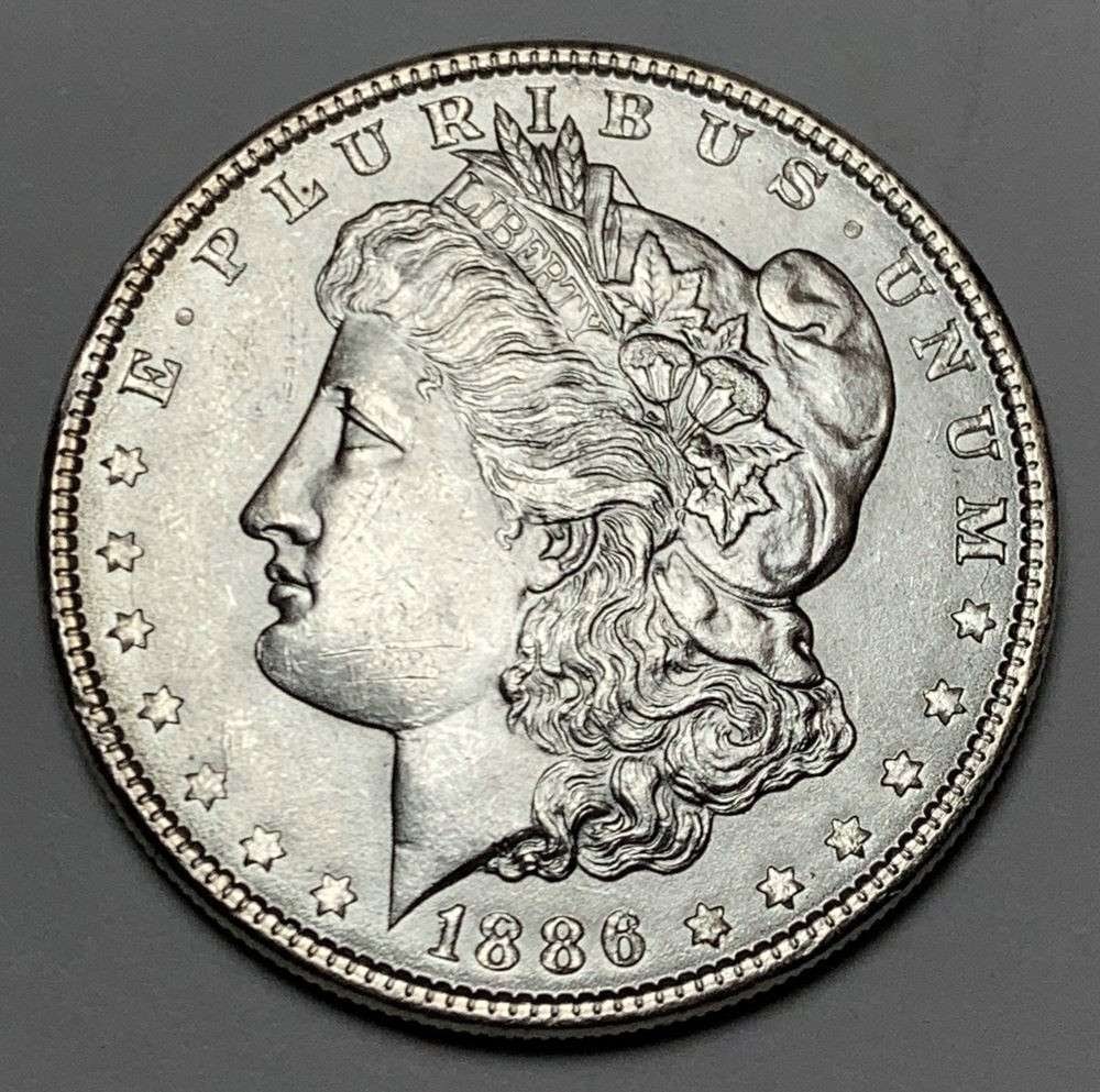 1886 Morgan Silver Dollar MS64 (1 of 2)