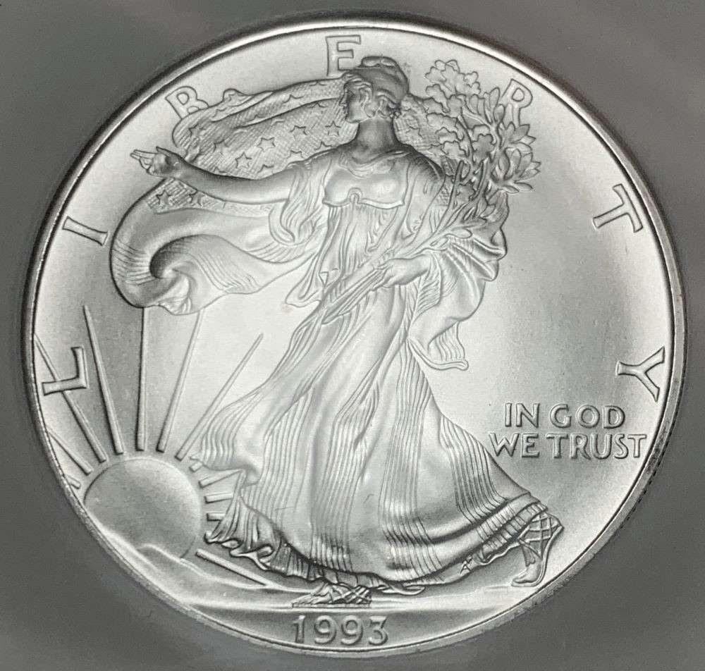 1993 American Silver Eagle NGC MS69 (1 of 4)