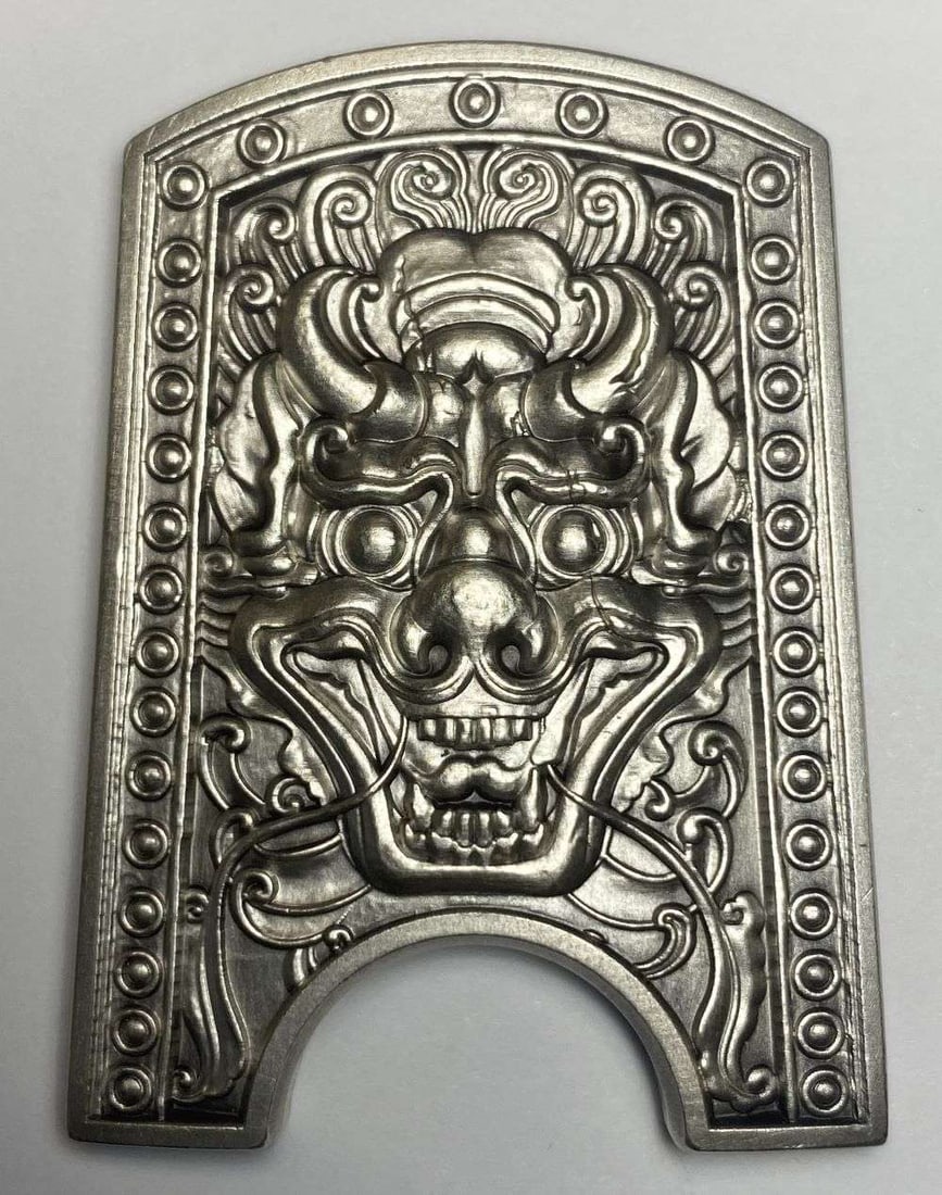 South Korea Doggaebi Silver Stacker 2 ozt .999 Silver: Winner shall receive the exact item shown here. (CD/B)