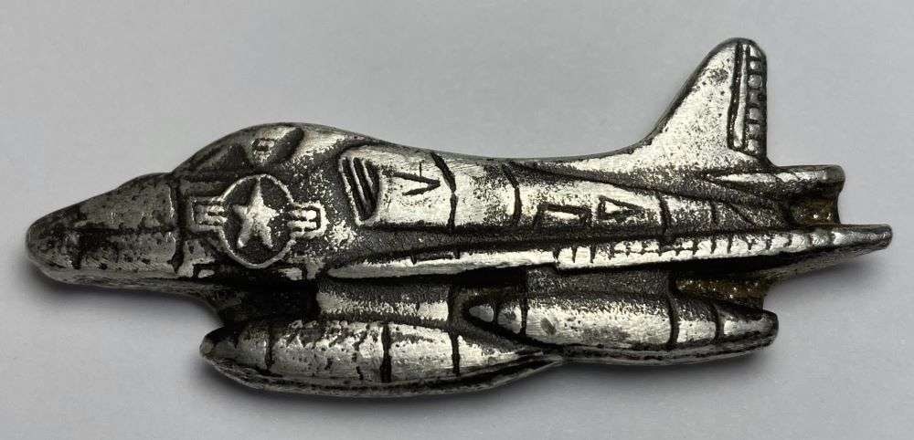 Mk Barz  "A-4 Sky Warrior “ 2 ozt .999 Silver (1 of 4)