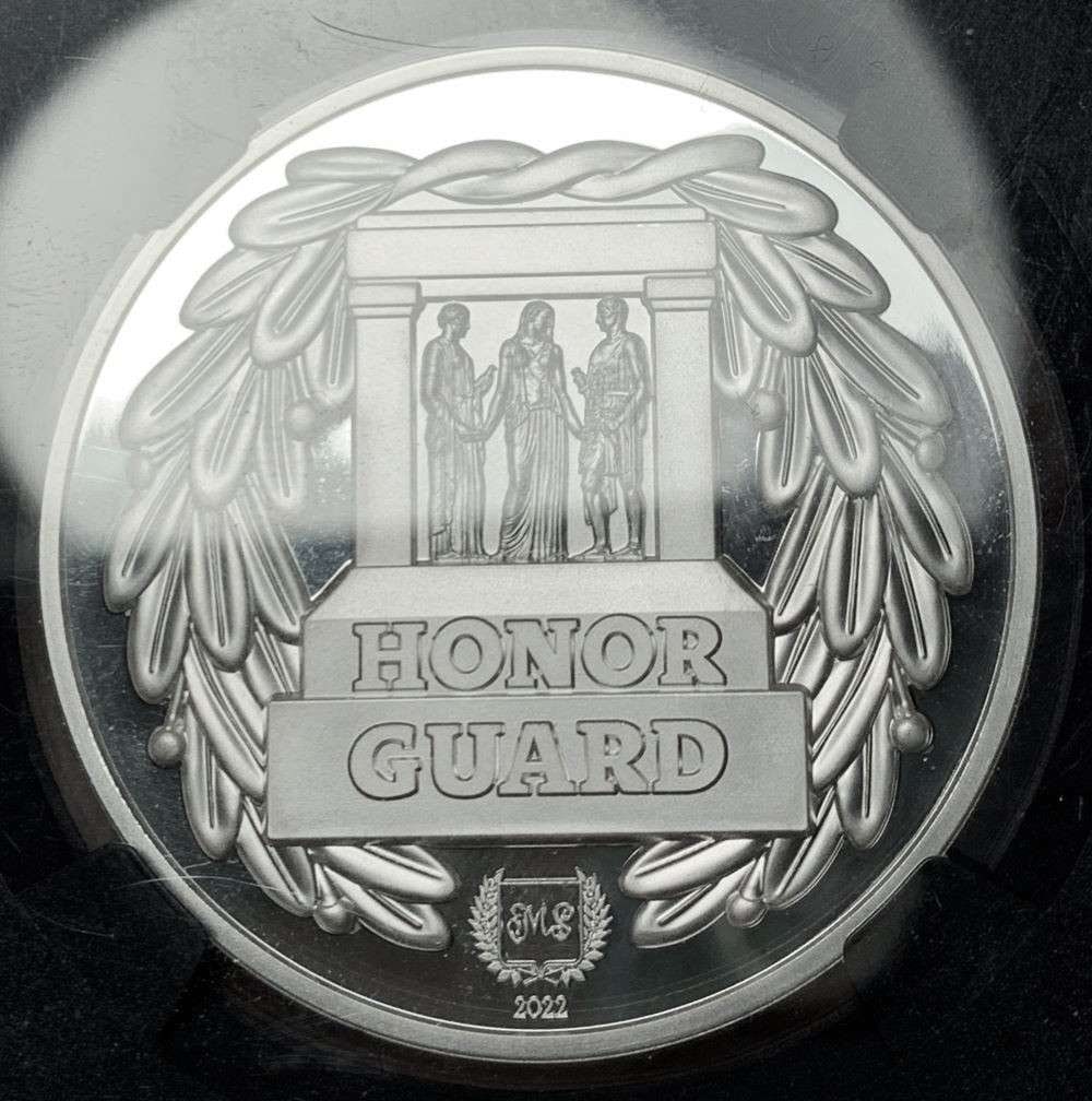 2022 7K Metals Cook Island $5 Unknown Solider Silver NGC PF70 Ultra Cameo Ultra High Relief: Winner shall receive the exact coin shown here. (JM/B)