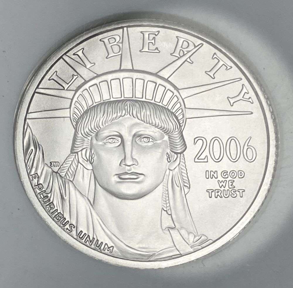 Rare 2006 American Eagle .9995 Platinum 1/4th ozt $25 NGC MS70 Early Releases: Winner shall receive the exact coin shown here. (RR/EOB)