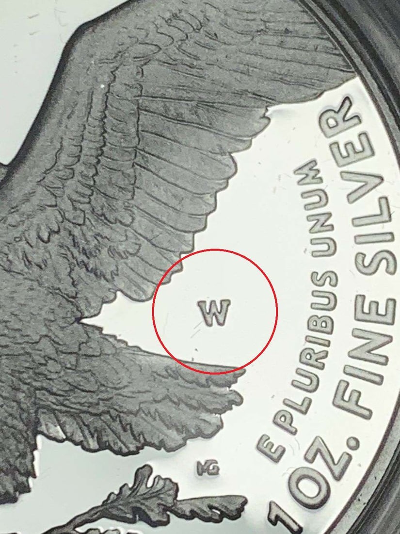 2023-W Proof American Silver Eagle United States Mint (1 of 5)