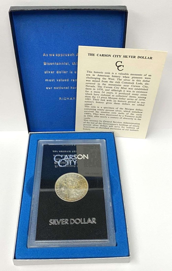 1891-CC Morgan Silver Dollar GSA (1 of 6)