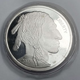 2015 Buffalo 5 ozt Proof .999 Silver