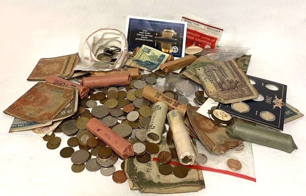 Rare? Coin Hoard Liquidation Sale 7 lbs 10.8 oz: No two junk lots are the same! There are tons of unique little treasures to be found among these pieces. ALL JUNK LOTS ARE NON-RETURNABLE. Winner of this lot will be charged a $50 flat fee for shippin
