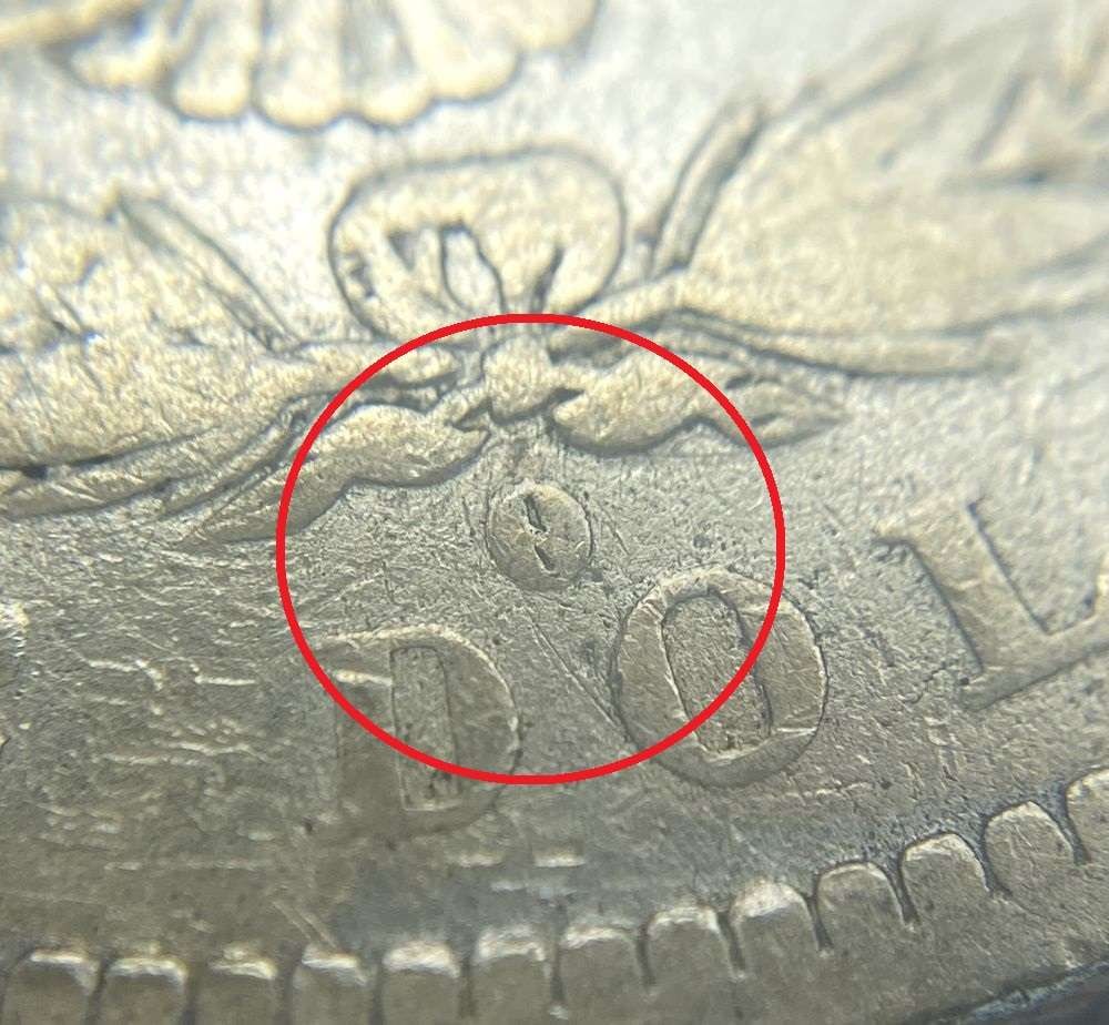 1882-O/S Morgan Silver Dollar Fine Details (1 of 3)