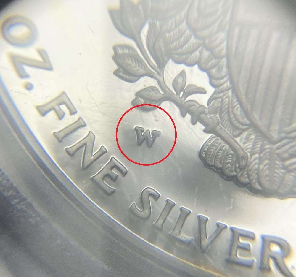 2006-W American Silver Eagle PCGS PR69 DCAM 20th Anniversary (1 of 5)