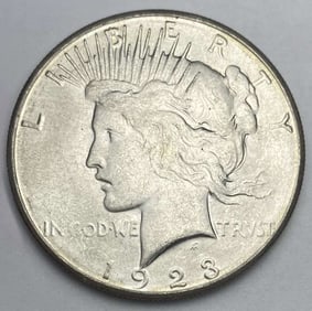1923-S Peace Silver Dollar MS64