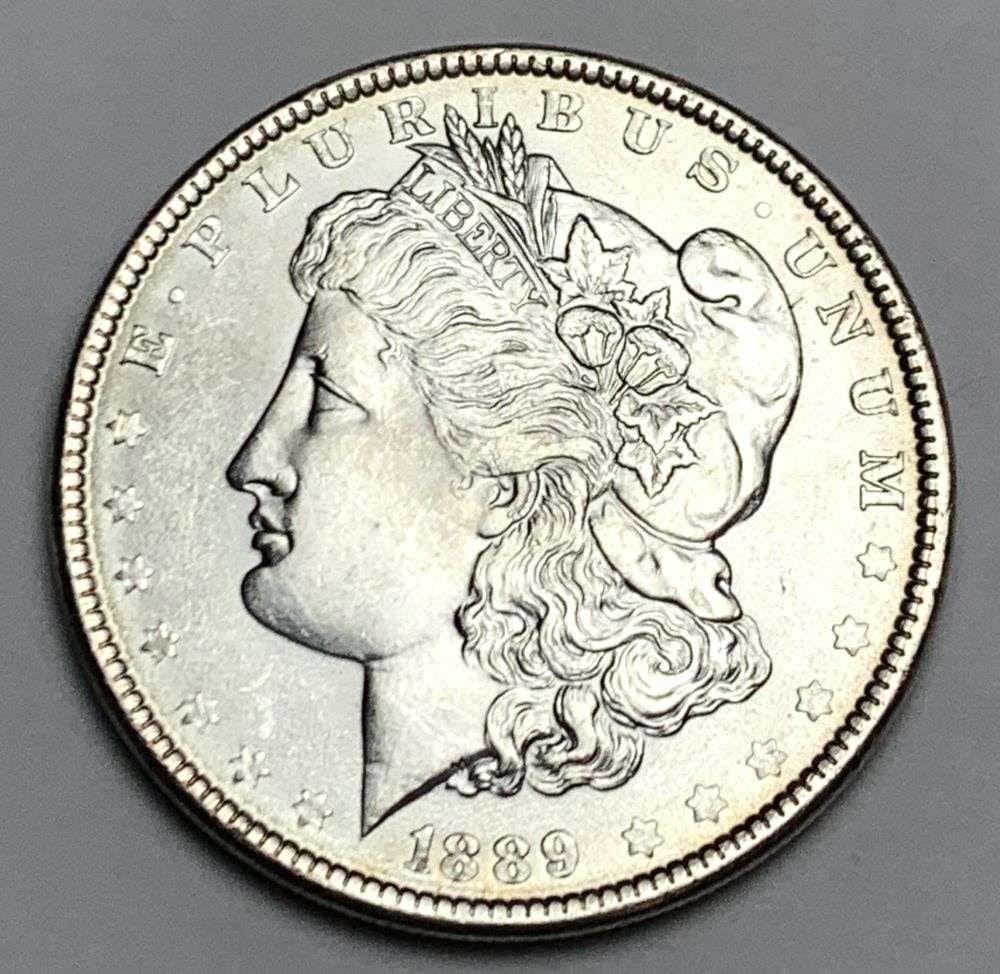 1889 Morgan Silver Dollar MS62 (1 of 2)