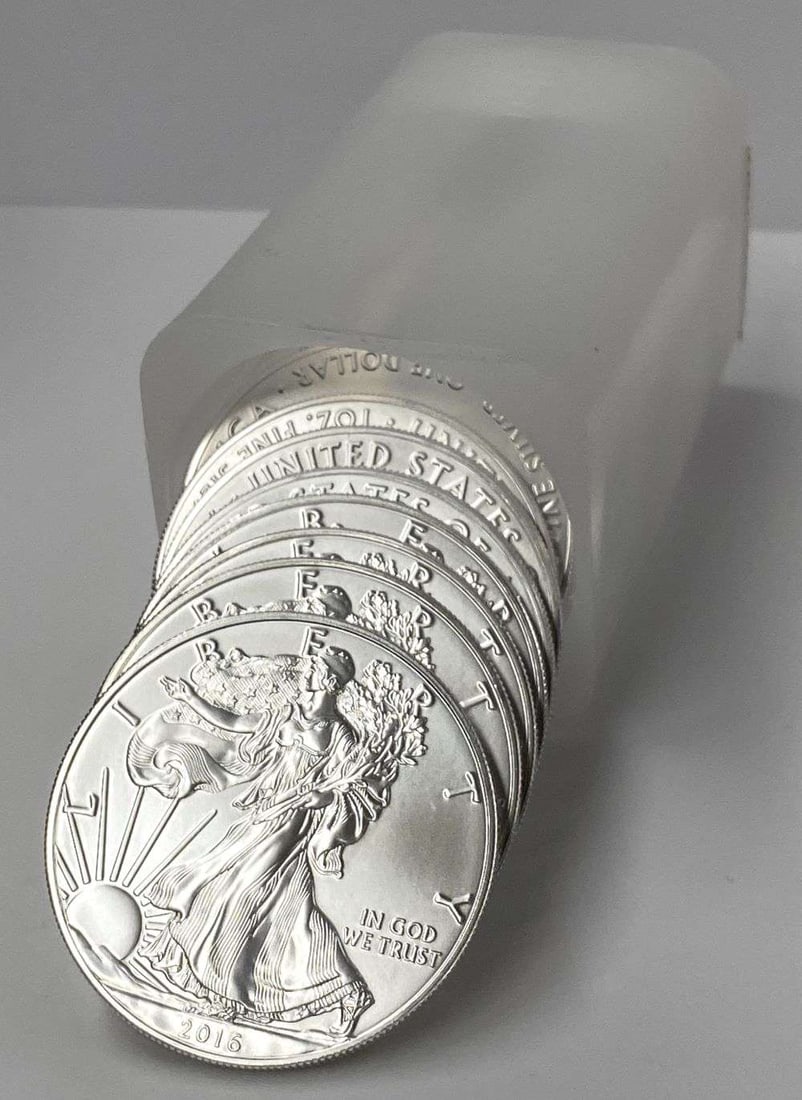 Last Minute! Original Treasury Roll (20) 2016 American Silver Eagle (1 of 4)
