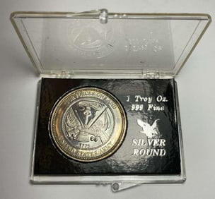 1775 United States Army "Our Forces On Land" 1 ozt .999 Silver