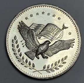 American Flag Eagle 1 ozt .999 Silver Trade Unit