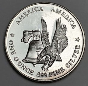America America The International Silver Trade Unit 1 ozt .999 Silver