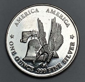 America America The International Silver Trade Unit 1 ozt .999 Silver