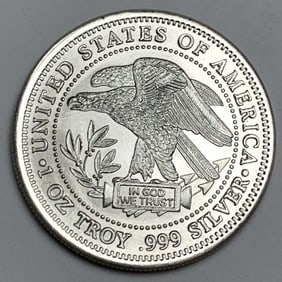 United States Of America NWTM Silver Trade Unit 1 ozt .999 Silver