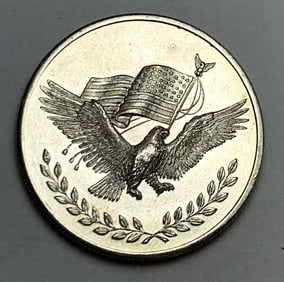 American Flag Eagle 1 ozt .999 Silver Trade Unit