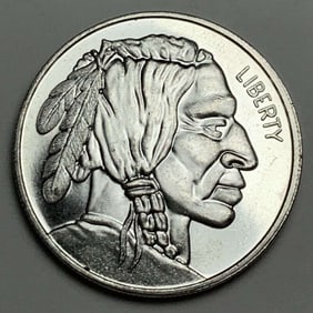 Buffalo Design 1 ozt .999 Silver