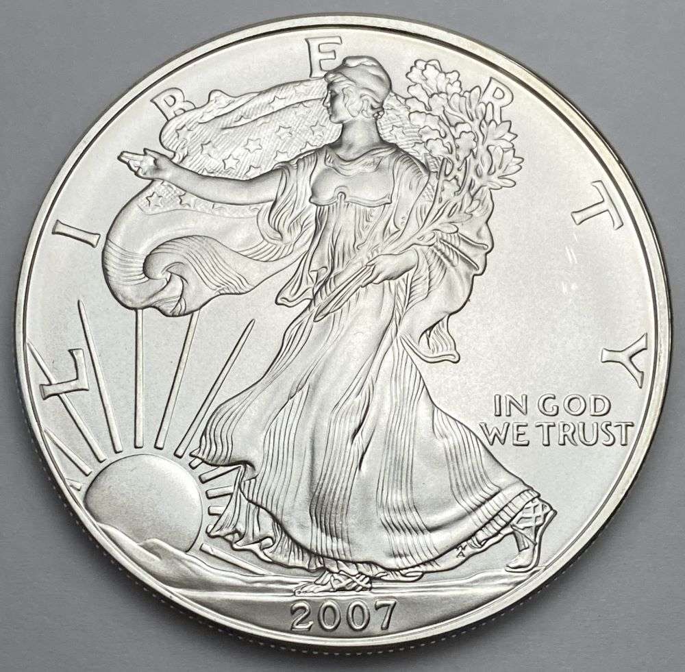 2007 American Silver Eagle (1 of 2)