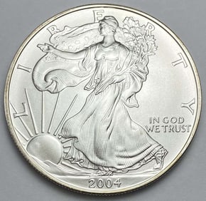 2004 American Silver Eagle