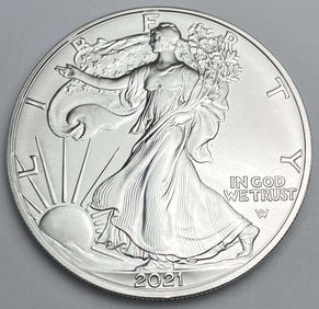 2021 American Silver Eagle Type 2