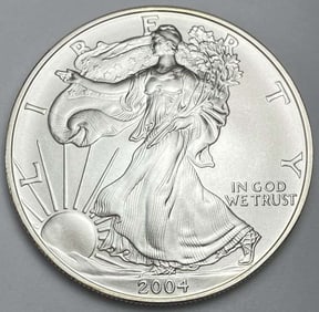 2004 American Silver Eagle