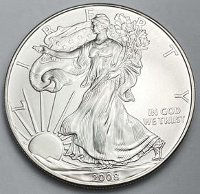 2008 American Silver Eagle