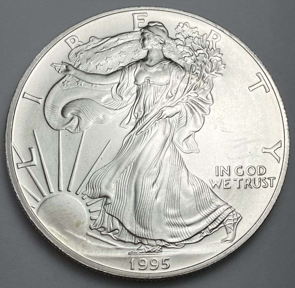 1995 American Silver Eagle (1 of 2)