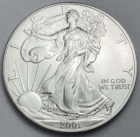 2001 American Silver Eagle