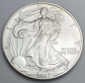 2007 American Silver Eagle