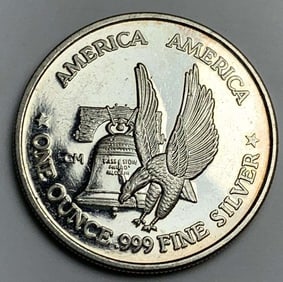 America America The International Silver Trade Unit 1 ozt .999 Silver