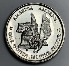 America America The International Silver Trade Unit 1 ozt .999 Silver