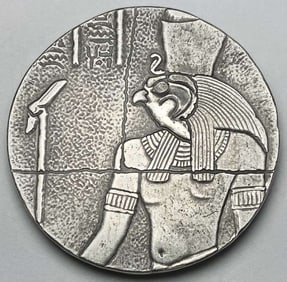 2016 Republic Of Chad 1000 Francs Egyption Horus 2 ozt .999 Silver