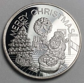 Merry Christmas For Someone Special Proof 1 ozt .999 Silver