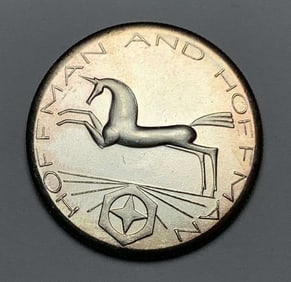 1981-S Hoffman And Hoffman 1 ozt .999 Silver